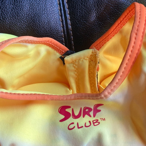 Surf Club Red, Orange, Yellow & Black Buoyancy Swim Flotation Vest - Picture 10 of 12